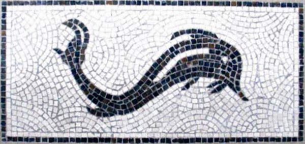 Mosaico Delfín